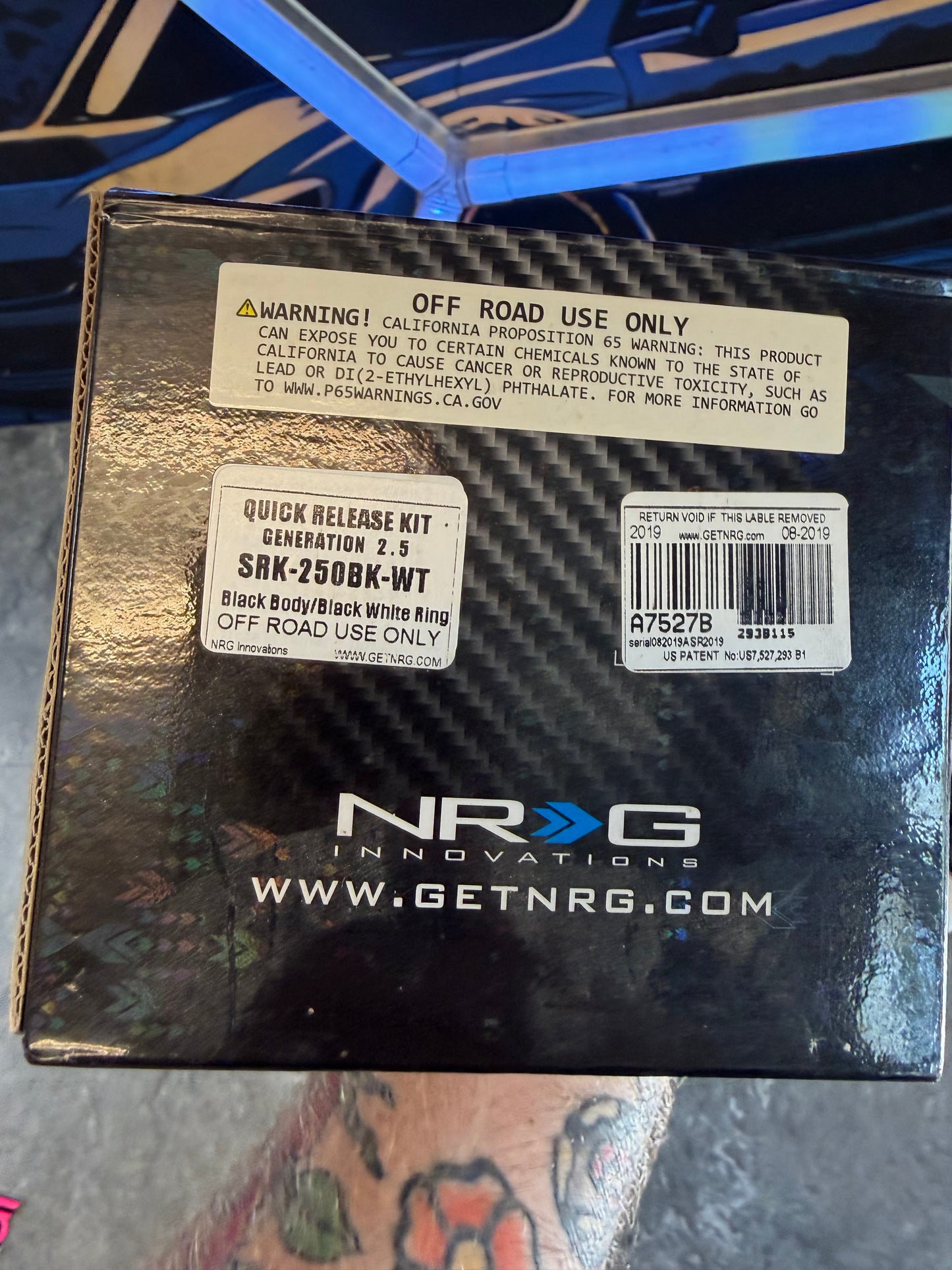 NRG quick release steering wheel gen 2.5 LIKE NEW QR hub Subaru Impreza wrx STi