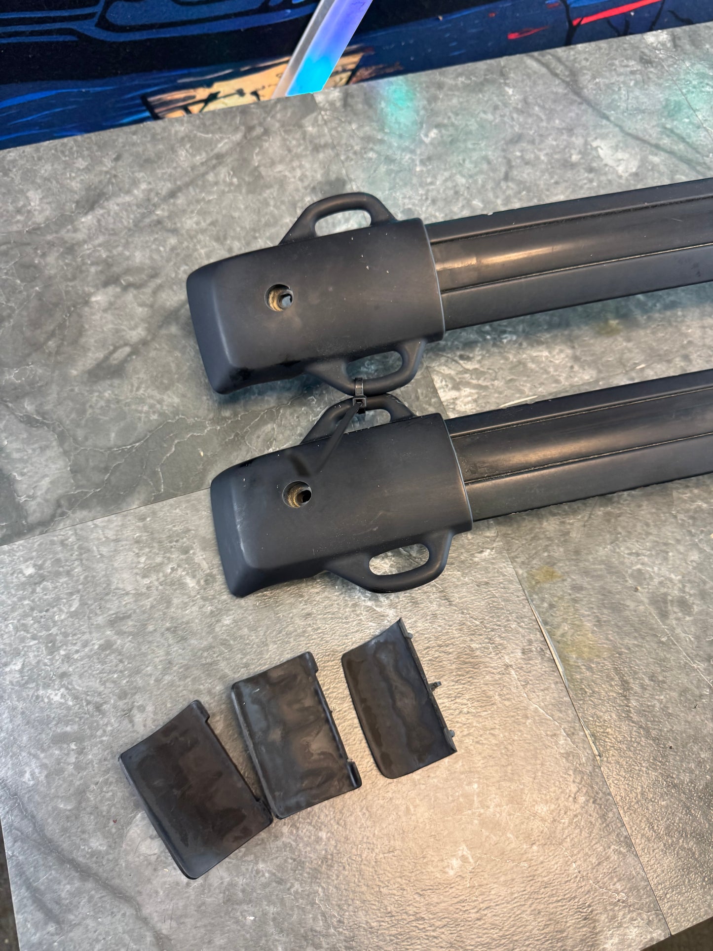 2002-2007 Subaru WRX Wagon OEM Roof Rails Assembly Kit