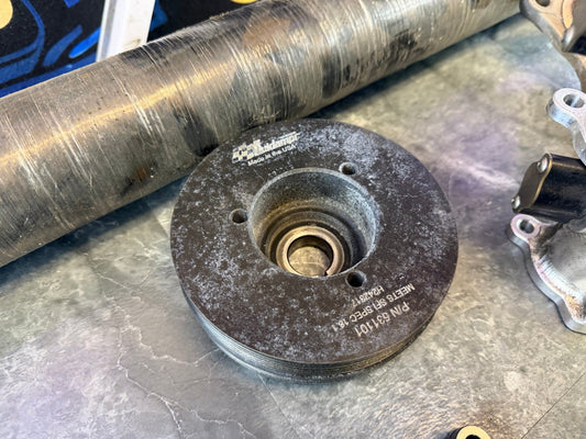 FLUIDAMPR Subaru wrx and STi crank pulley harmonic balancer ej205 ej255 ej257
