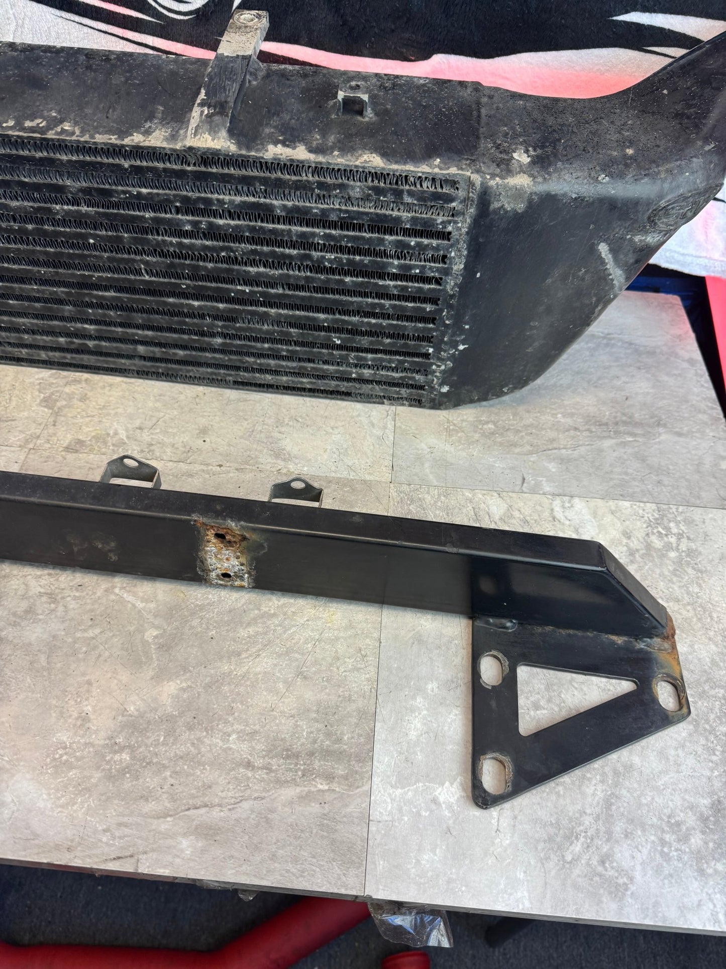 2002-2007 Subaru WRX STi Rare 4.5" APS Front Mount Intercooler Kit For Rotated Turbo P5