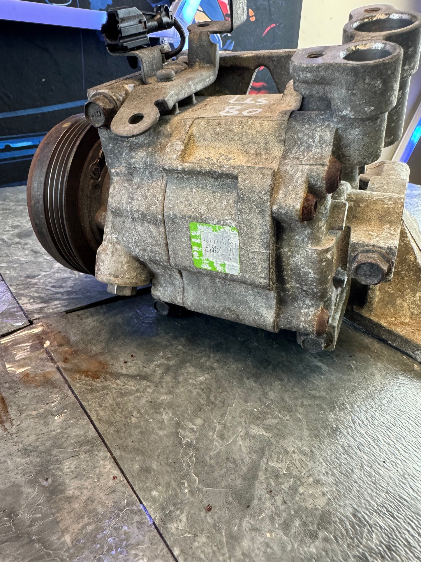 2008-2021 Subaru WRX STi AC Compressor With Brackets