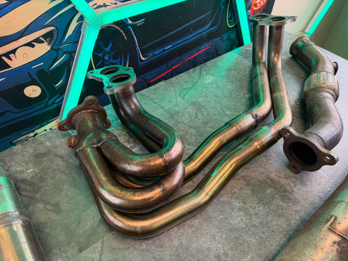 “ blow your shit up for cheap “ DIY rotated turbo kit 2008 - 2021 Subaru STi 08-14 wrx