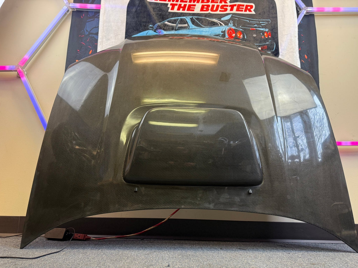 SEIBON CARBON FIBER Subaru STi & wrx Impreza blobeye 2004 2005 GD scoop hood