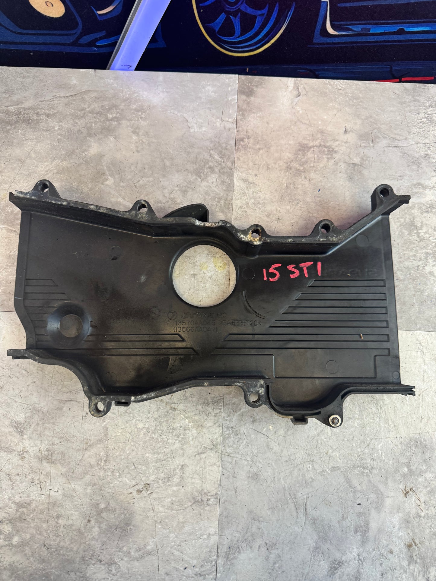 2002-2021 Subaru Center Engine Timing OEM Cover Front Cover Belt Y5