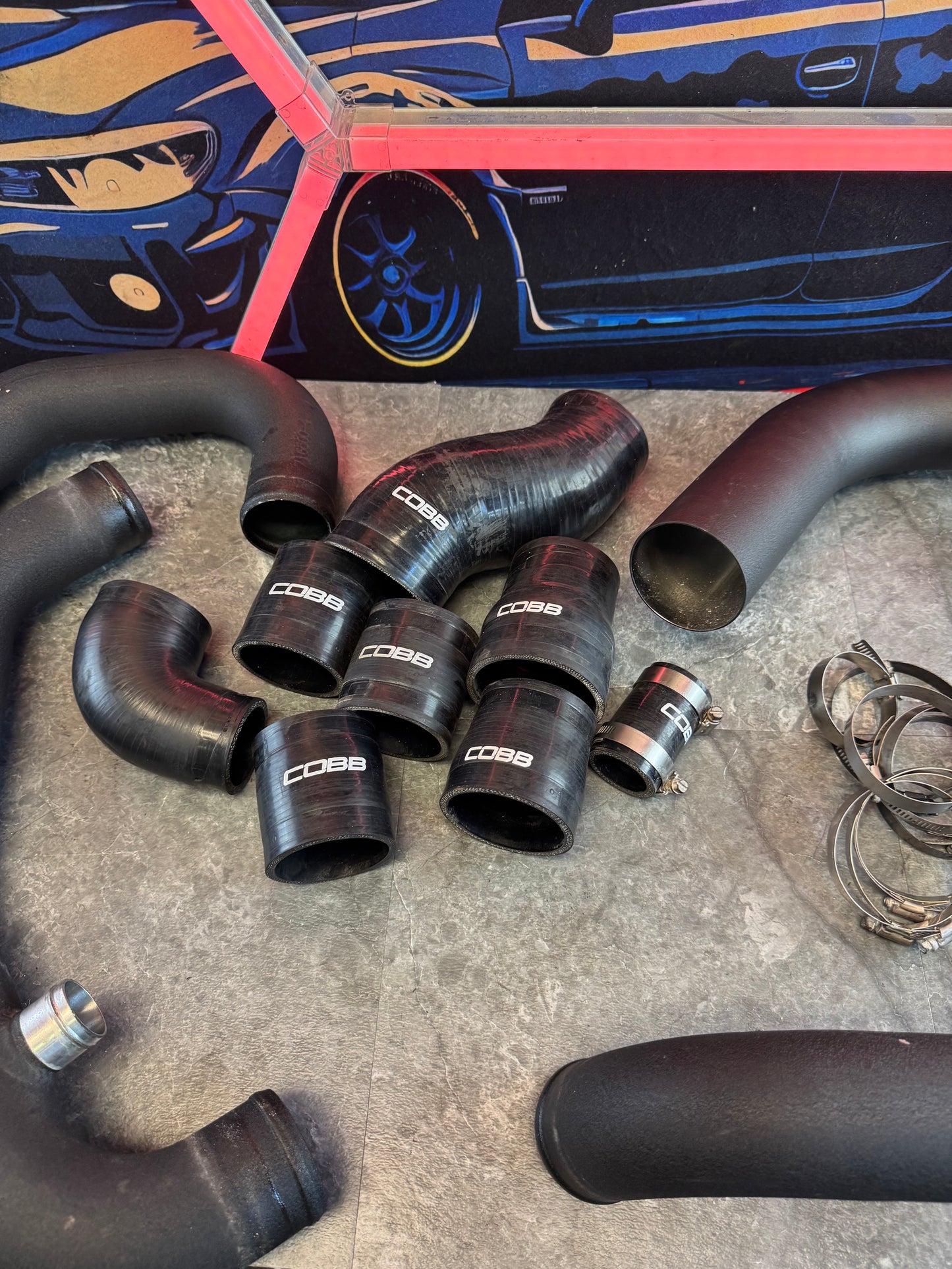 2015-2021 Subaru WRX STi Cobb Front Mount Intercooler Piping Kit
