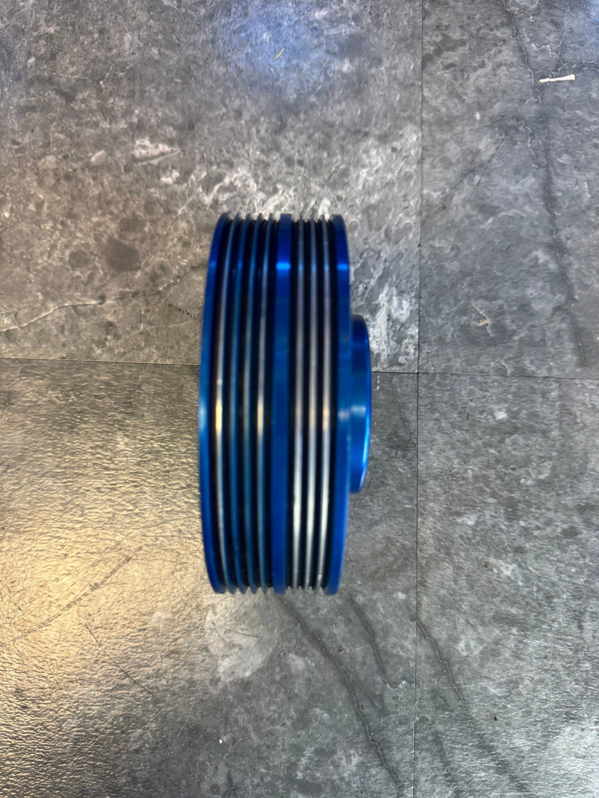 2004-2021 Subaru STi 2002-2014 WRX Grimmspeed Lightweight Crank Pulley Blue