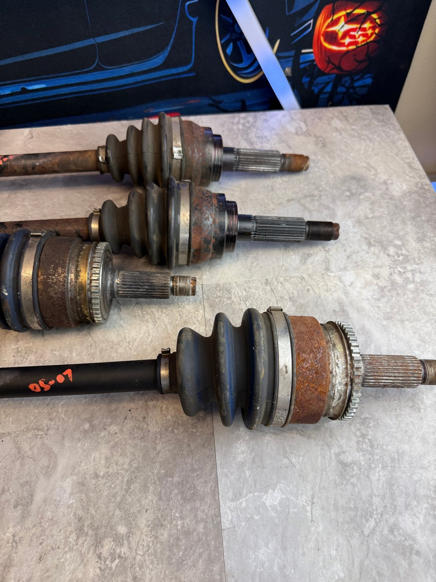 DSS Subaru STi driveshaft shop 800 hp axles axle front & rear 2005-2007 5x114 STi