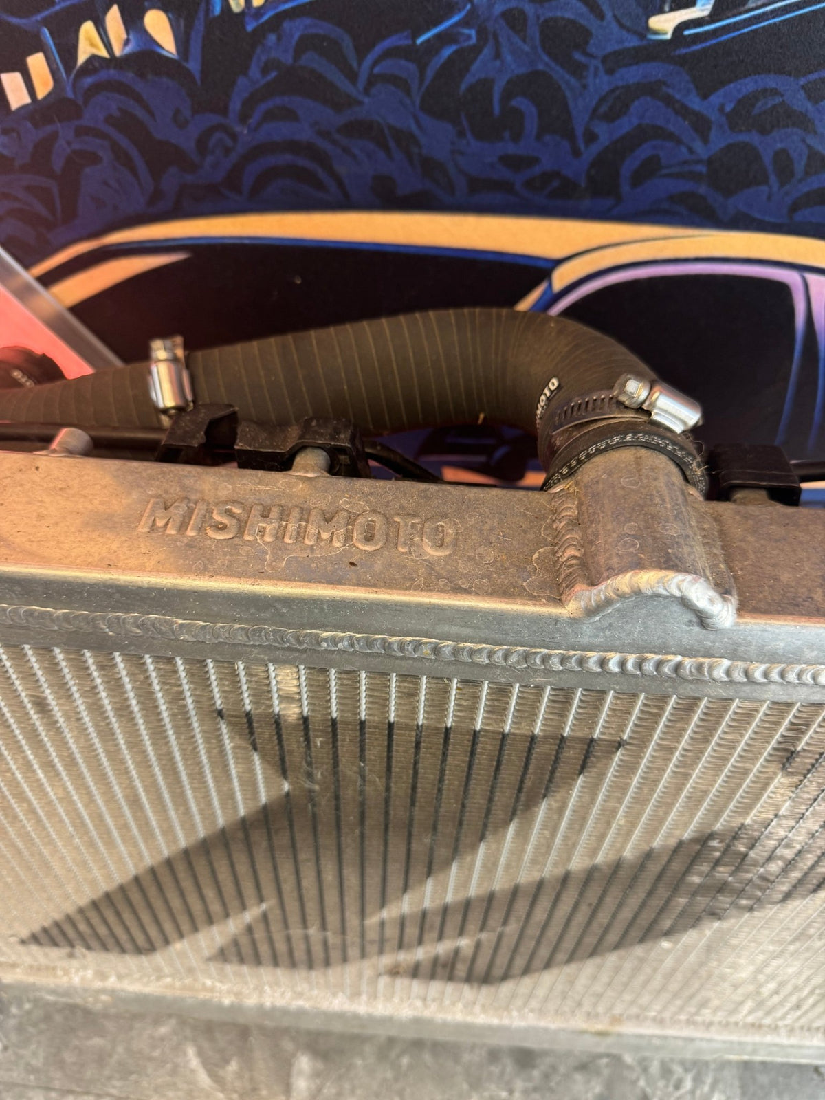 2001-2007 Subaru WRX STi Mishimoto All Aluminum Radiator Assembly With Fans And Shroud