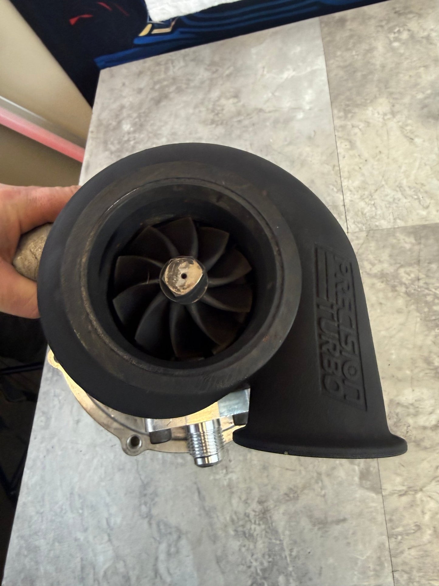 PTE gen 2 6262 ball bearing turbo for ETS rotated kit Subaru wrx STi Supra evo billet