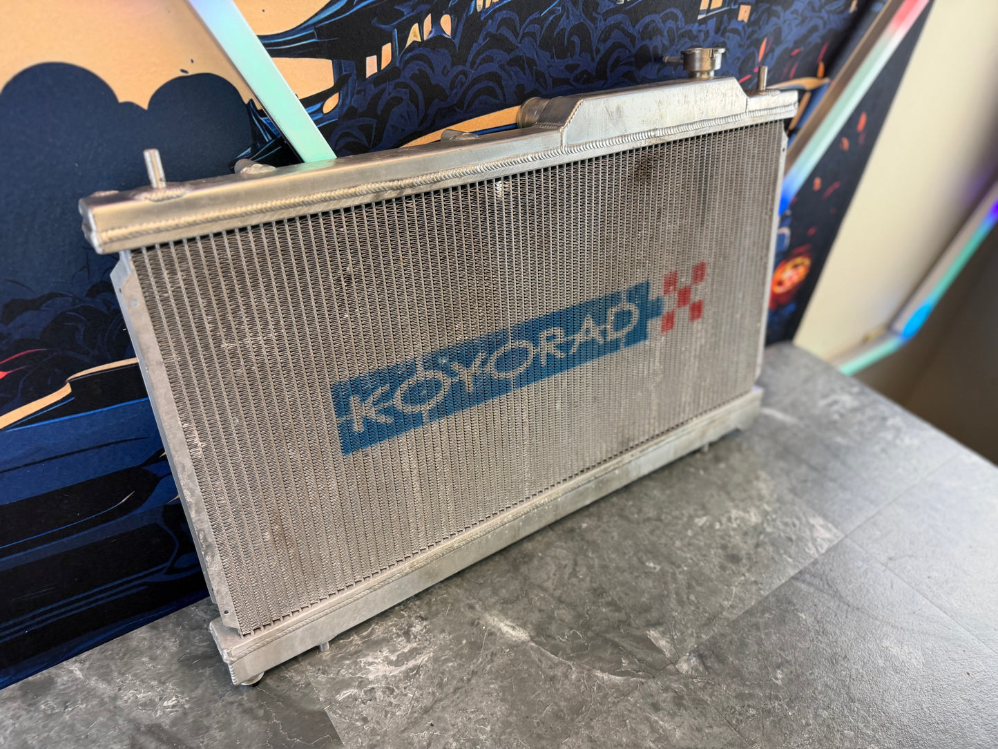 2008-2021 Subaru STi / 2008-2014 Subaru WRX All Aluminum Koyorad Radiator Very Good Condition