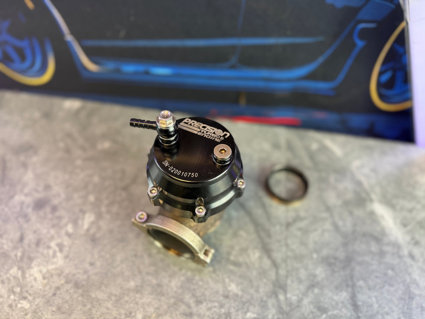 Precision PTE gen 2 pw 46 pw46 EWG external wastegate ( fits tial 44 mm flange ) Subaru STi & wrx