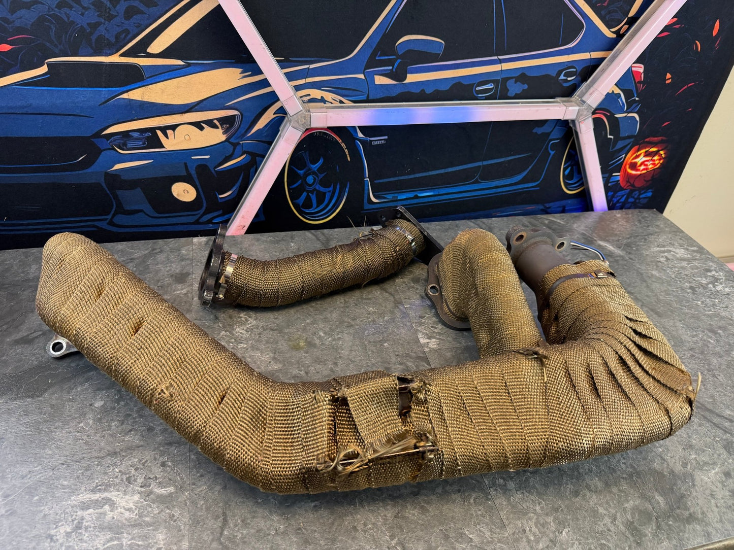 TOMEI un Equal Length Header Subaru STi/WRX 3-Bolt Exhaust Manifold/UP