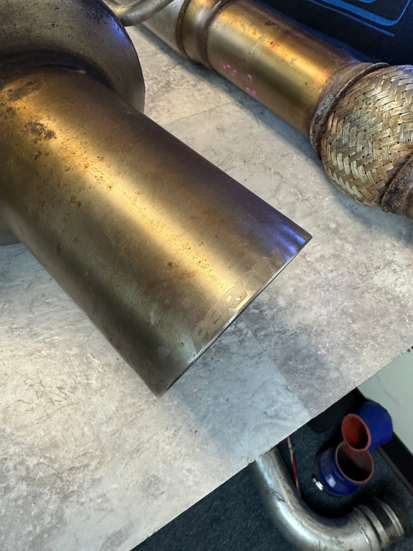 Perrin V-Band Clamp Catback Exhaust System For 02-07 WRX/STi