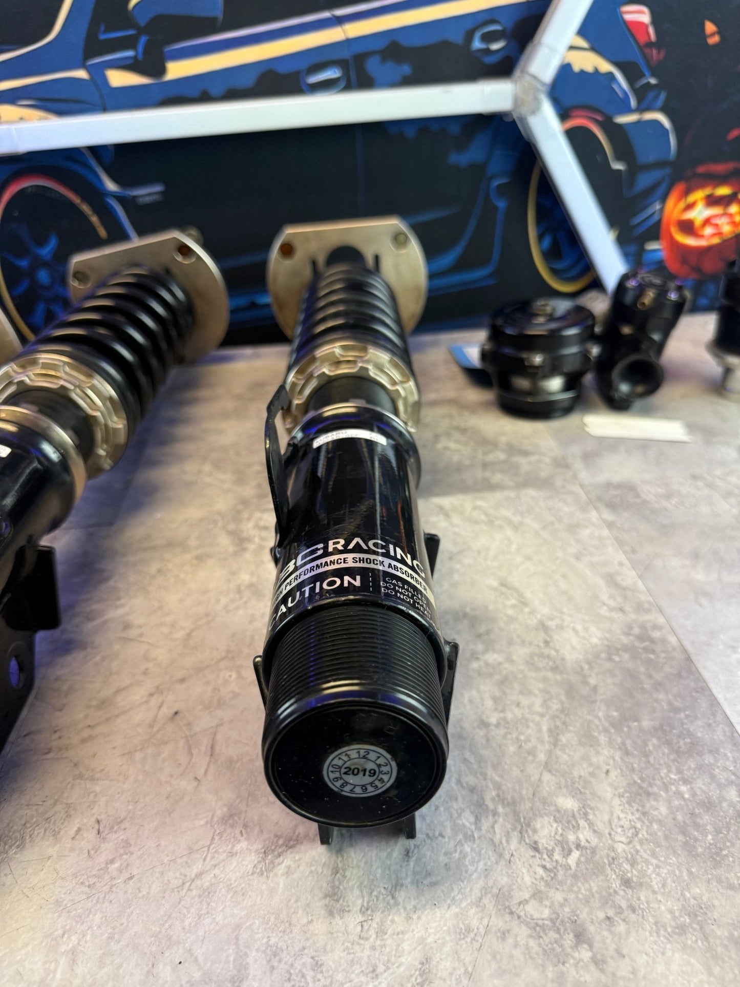 BC BR coil over suspension coilovers coilover Subaru STi 2005-2007 05-07 5x114