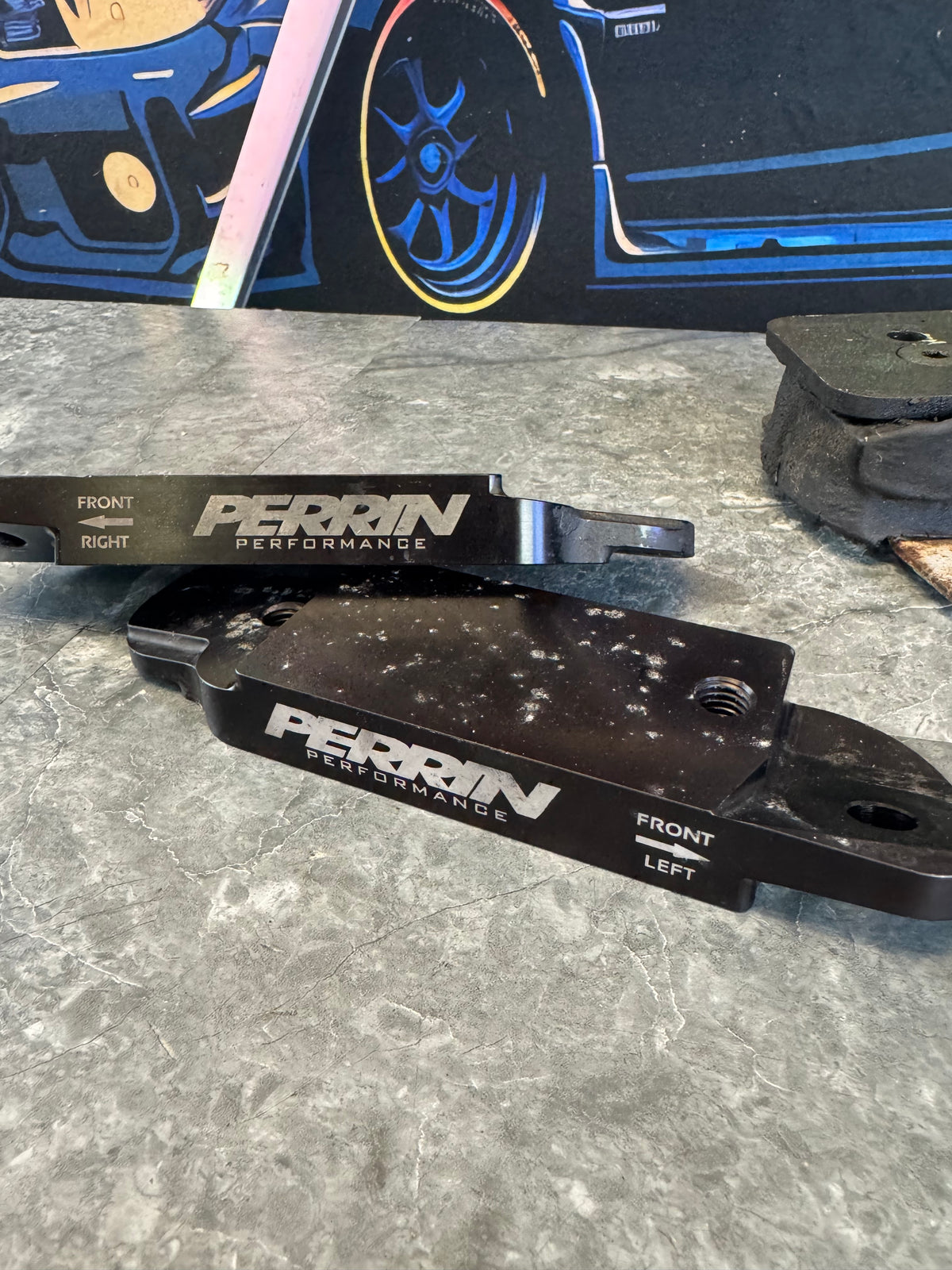 2002-2021 Subaru WRX STi Perrin Performance Motor Mounts Set With Plates