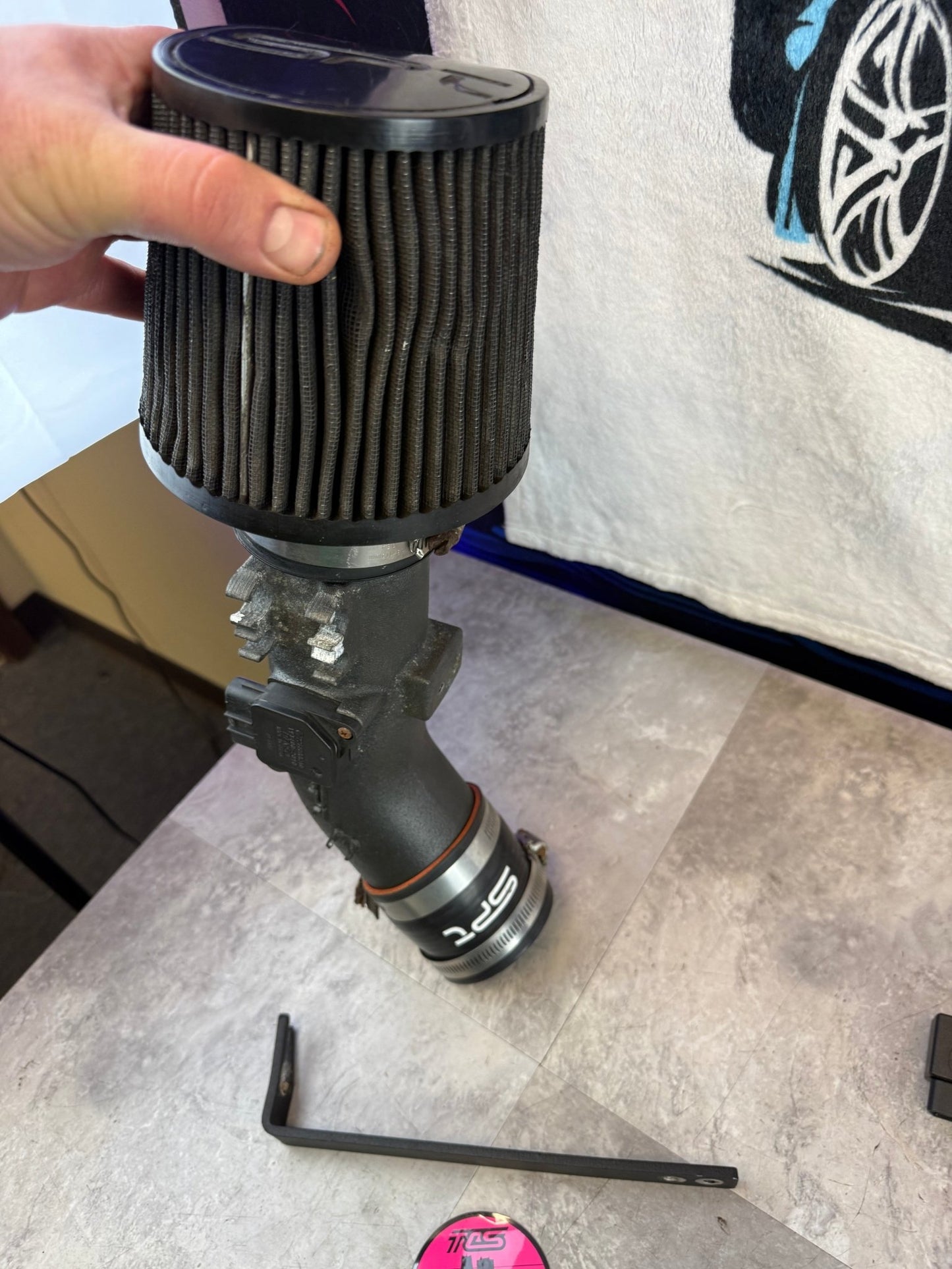 SPT oem optional air intake Subaru performance tuning 2002-2007 wrx & 04-07 STi