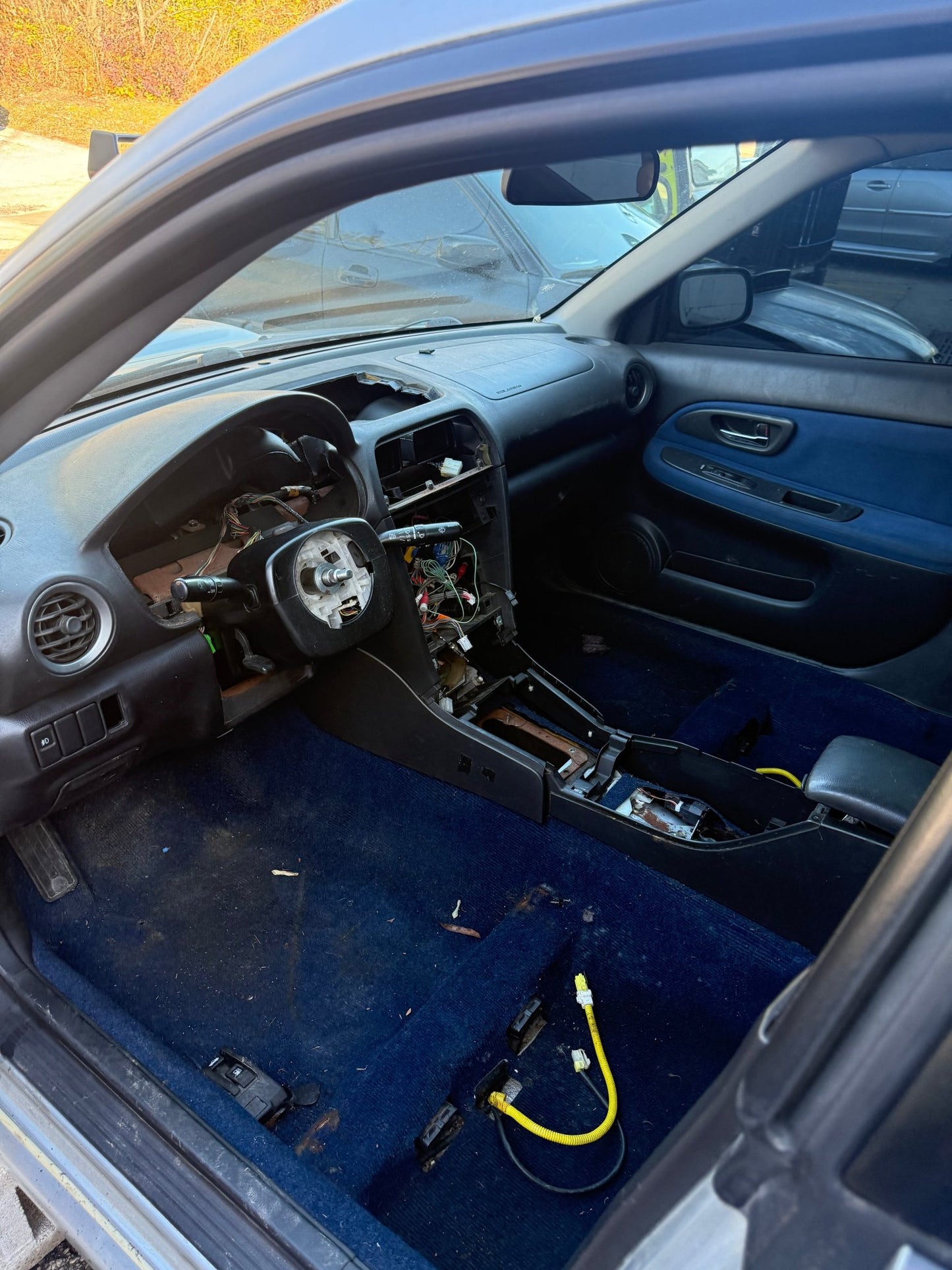 2005 Subaru wrx Sedan PSM platinum silver metallic chassis car shell project