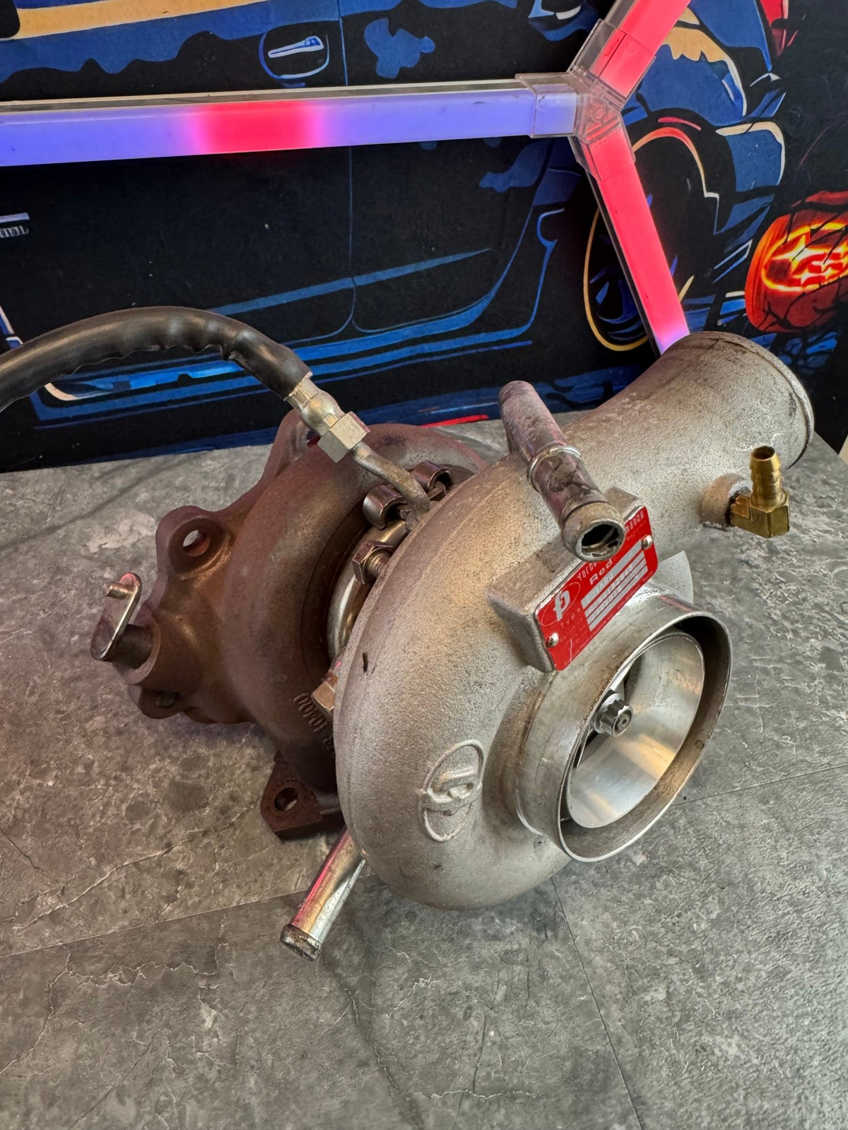 2004-2021 Subaru WRX STi FP Forced Performance Red Journal Bearing Turbo 8 cm 3.25” cover billet compressor wheel