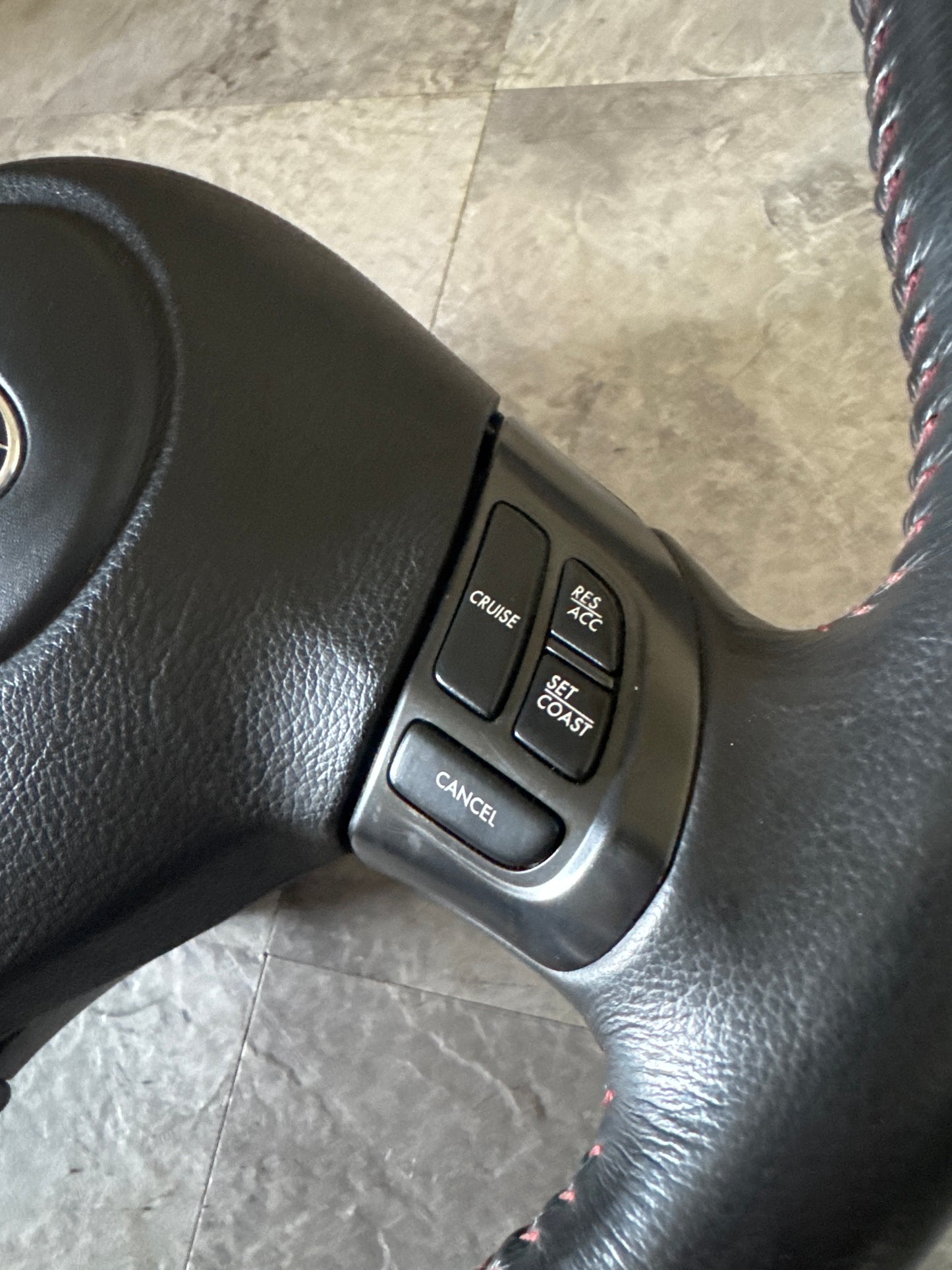 2008-2014 Subaru Impreza WRX OEM Complete Steering Wheel Controls