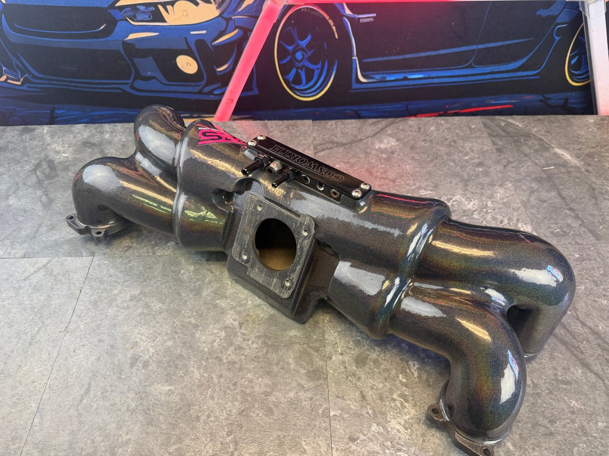 COSWORTH intake manifold cast INLET RCM Subaru STi EJ257 powder coated