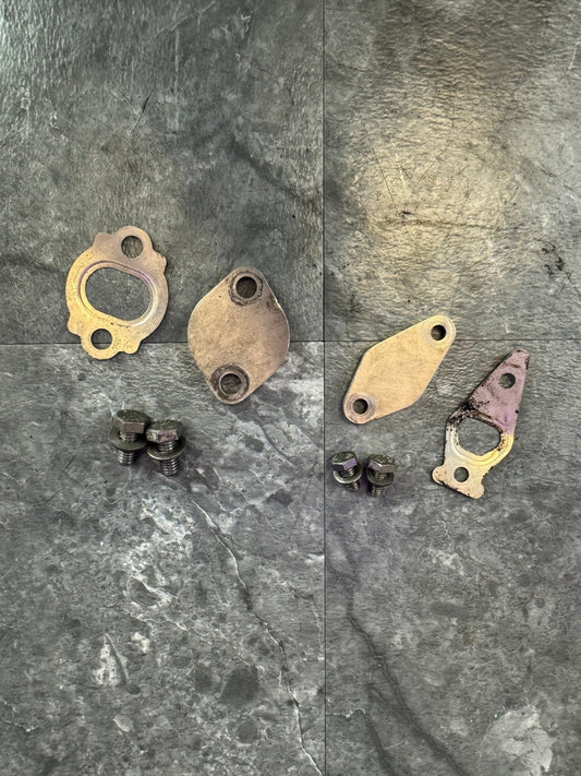 Subaru EJ20 EJ25 Engine EGR Delete Plates Air Pump Deletes With Hardware