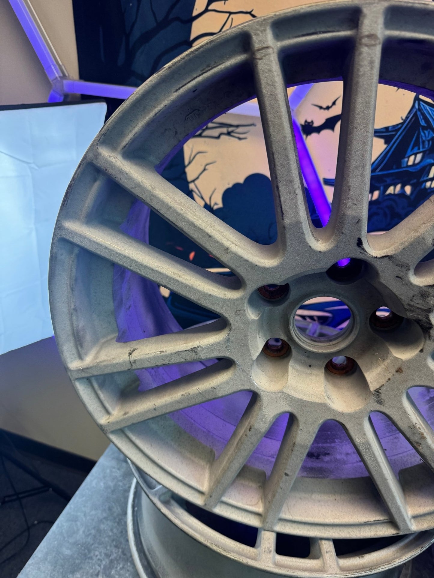 2012-2014 Subaru WRX STi OEM STi Enkei Wheels Rims No Tires Set Of 4