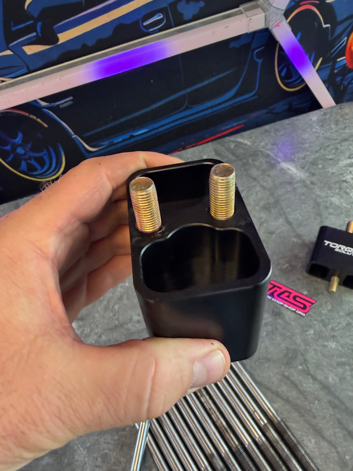 Torque solutions motor mouths solid billet “race “ Subaru wrx & STi