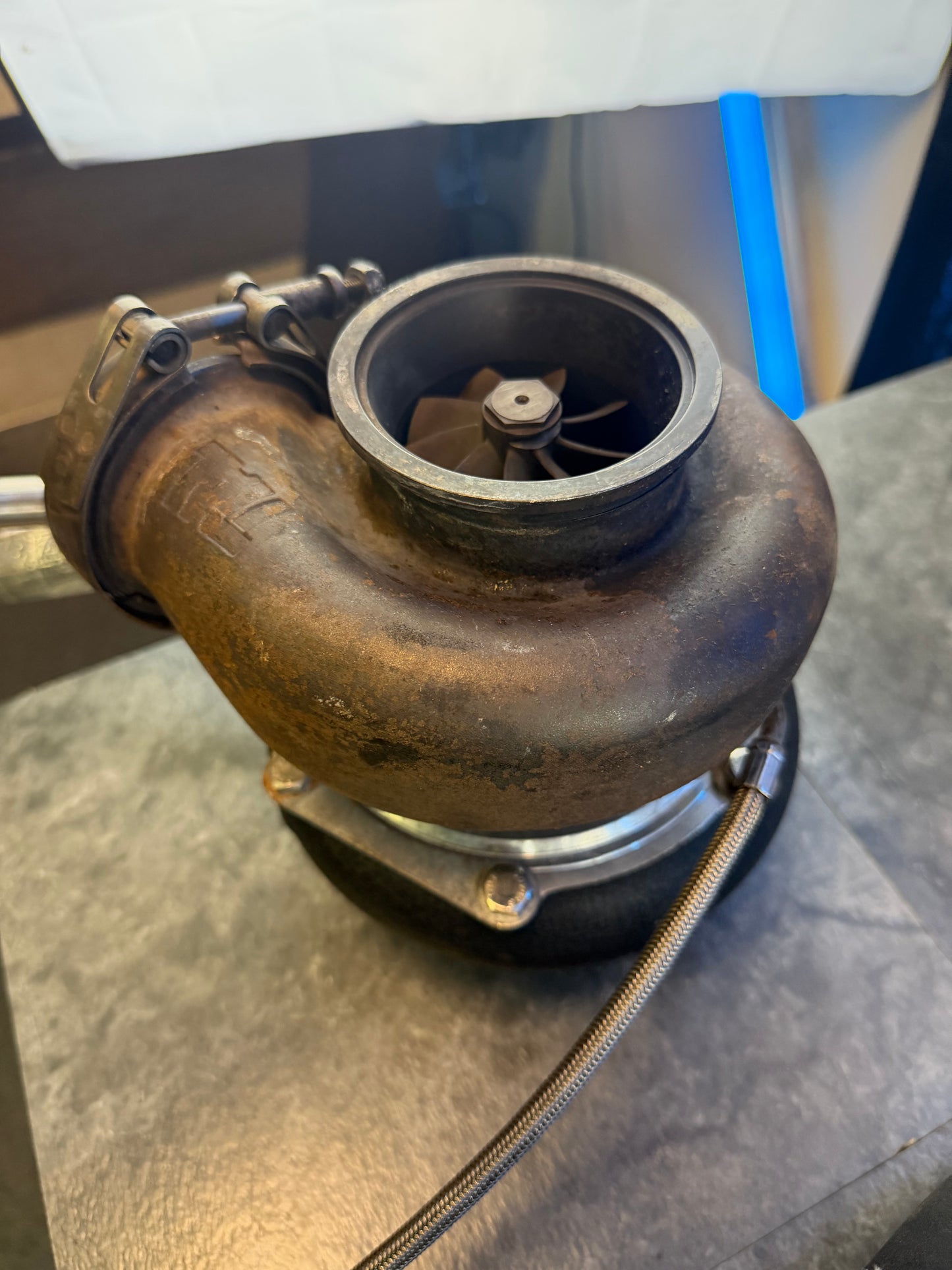 ETS rotated turbo kit 2015 - 2021 Subaru STi 1000 horsepower w/ Garrett 1050 GTX 3584 RS turbo