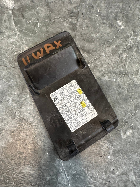 2008-2014 Subaru Impreza WRX STi Inside Fuse Box Cover Trim