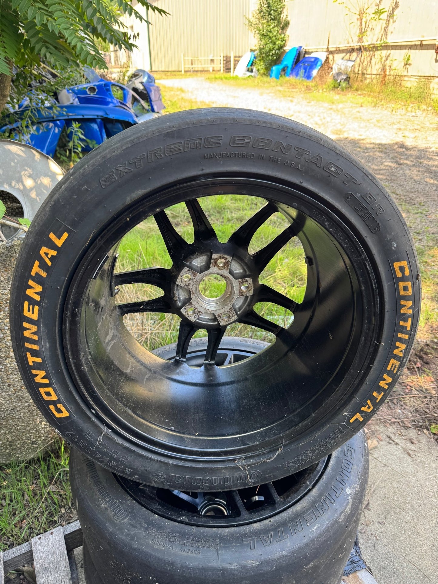 Jegs C7 Corvette Stingray Style Wheels Set Of 4 17x9.5 +56 5x114.3