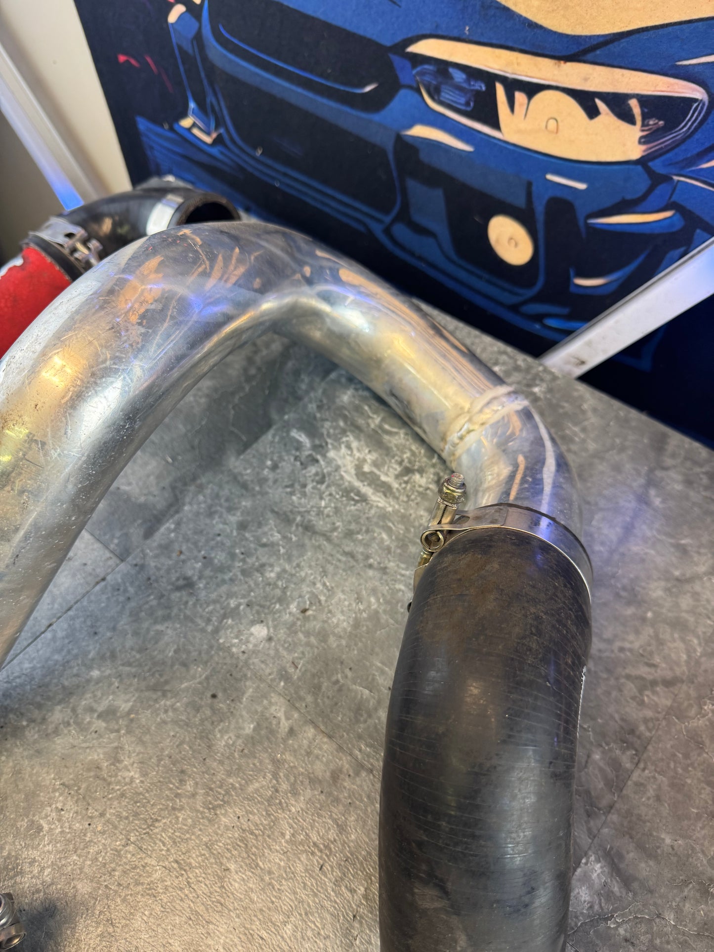 2015-2021 Subaru WRX STi Aftermarket Custom Rotated Turbo Front Mount Piping Kit