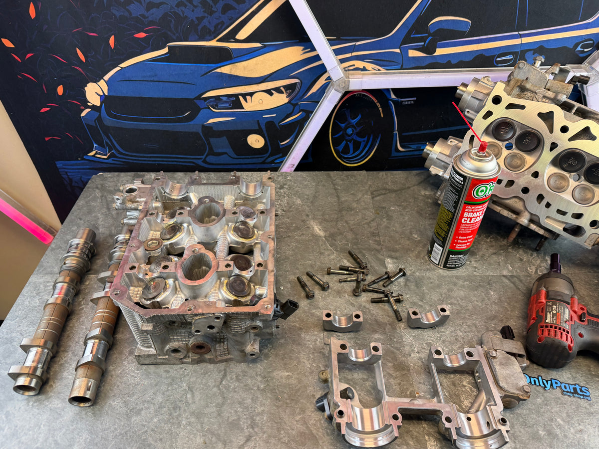 SUBARU STi 2008 - 2021 OEM W25 N25 dual avcs cylinder heads TESTED