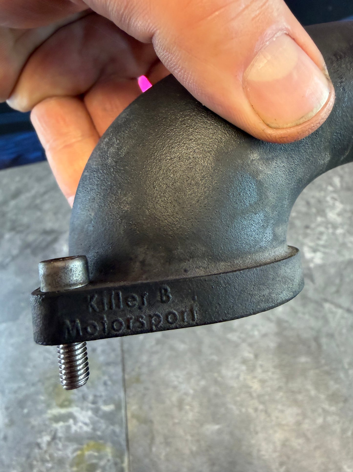 Killer b Motorsports cast aluminum thermostat outlet Subaru wrx & STi ej255 ej205 ej255