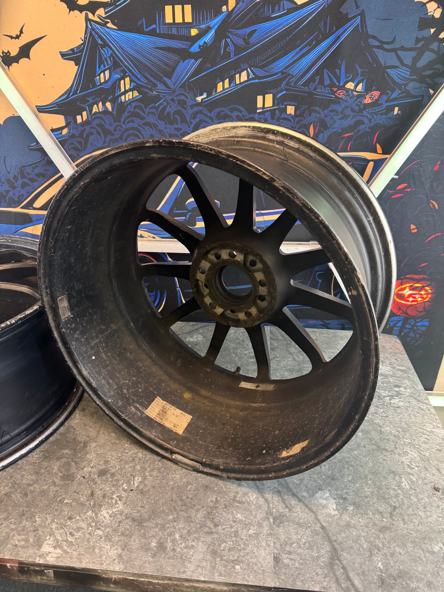 Work Emotion 11r Wheels Set Of 4 Need Refinished 18x8.5 +47 5x114.3