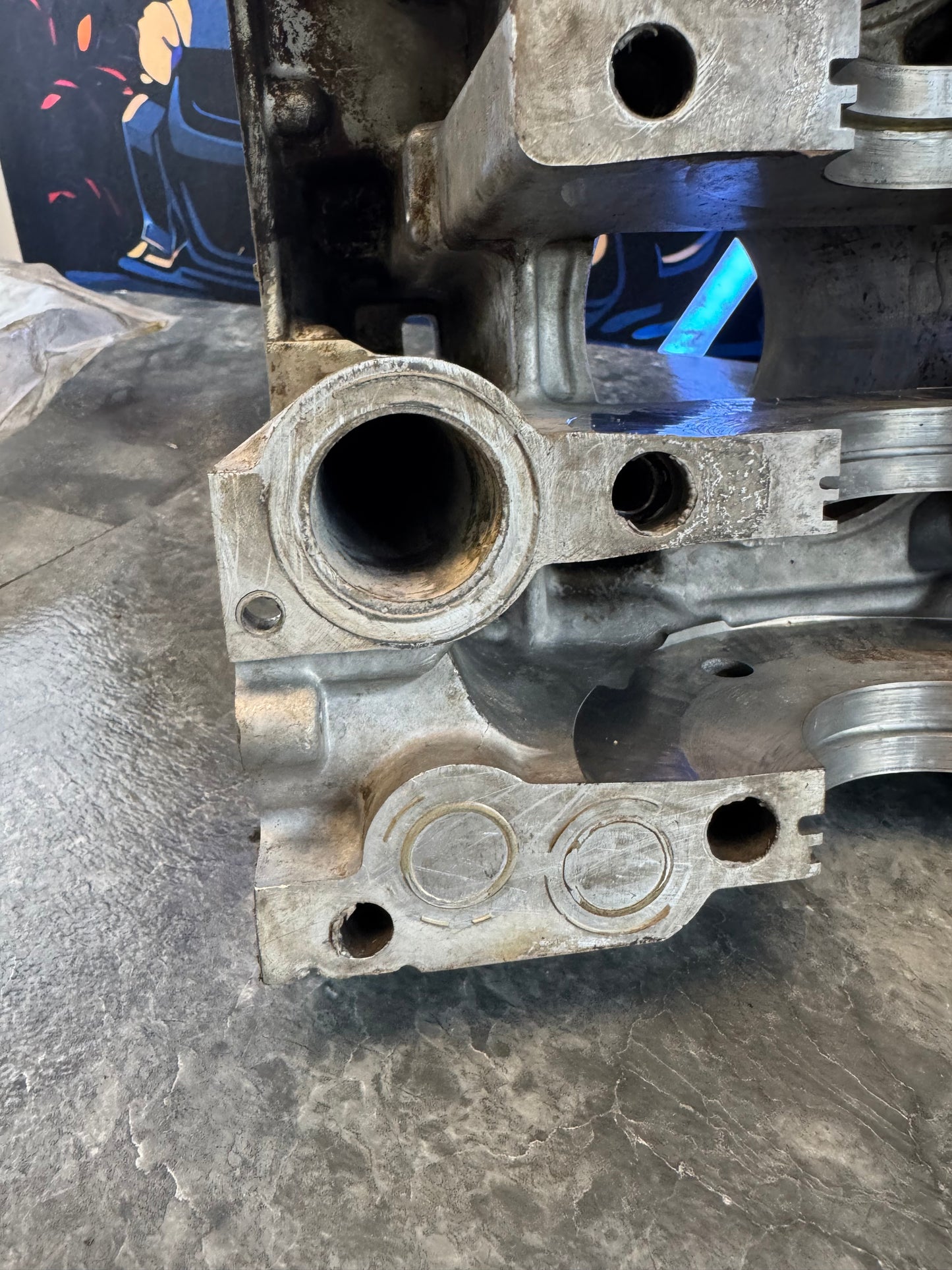 2004-2021 Subaru WRX & STi EJ255 EJ257 EJ 2.5L Engine Block Case Halves Short Block CORE Needs Work