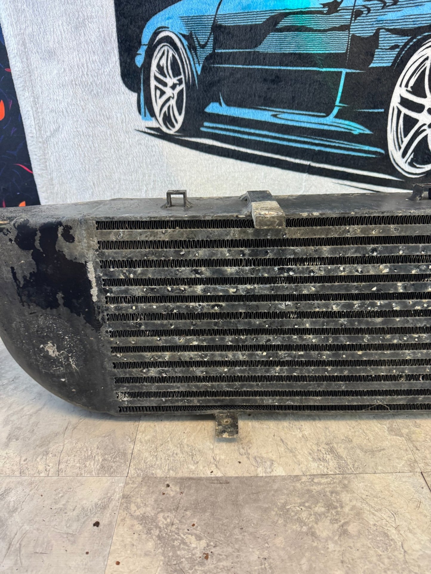 2002-2007 Subaru WRX STi Rare 4.5" APS Front Mount Intercooler Kit For Rotated Turbo P5