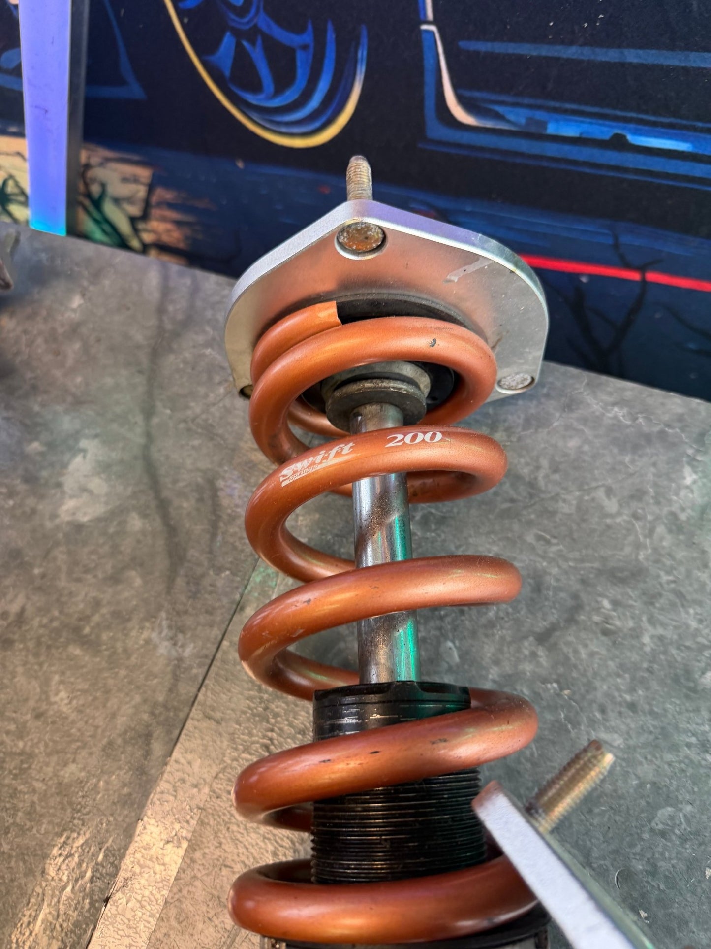 FORTUNE auto 500 BROADWAY static suspension 500s custom coilovers 2005 - 2007 Subaru STi 5x114 swift 200