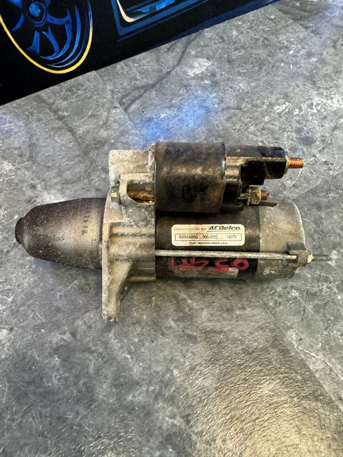 2002-2007 Subaru Impreza WRX STi OE ACDelco Remanufactured Starter Motor Assembly