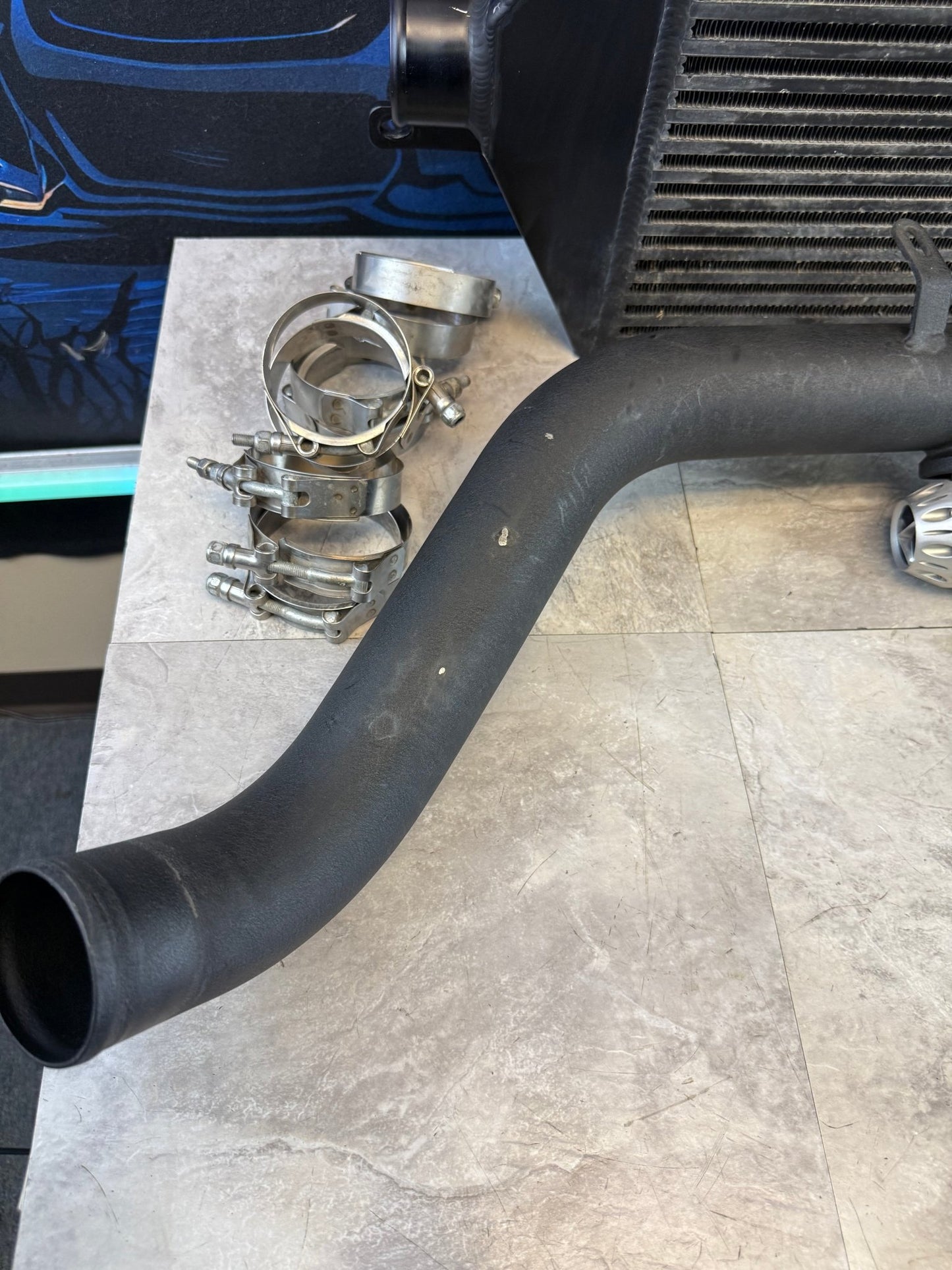 ETS extreme turbo systems FMIC kit 3.5” core 2015-2021 Subaru STi ej257 w/ hks bov