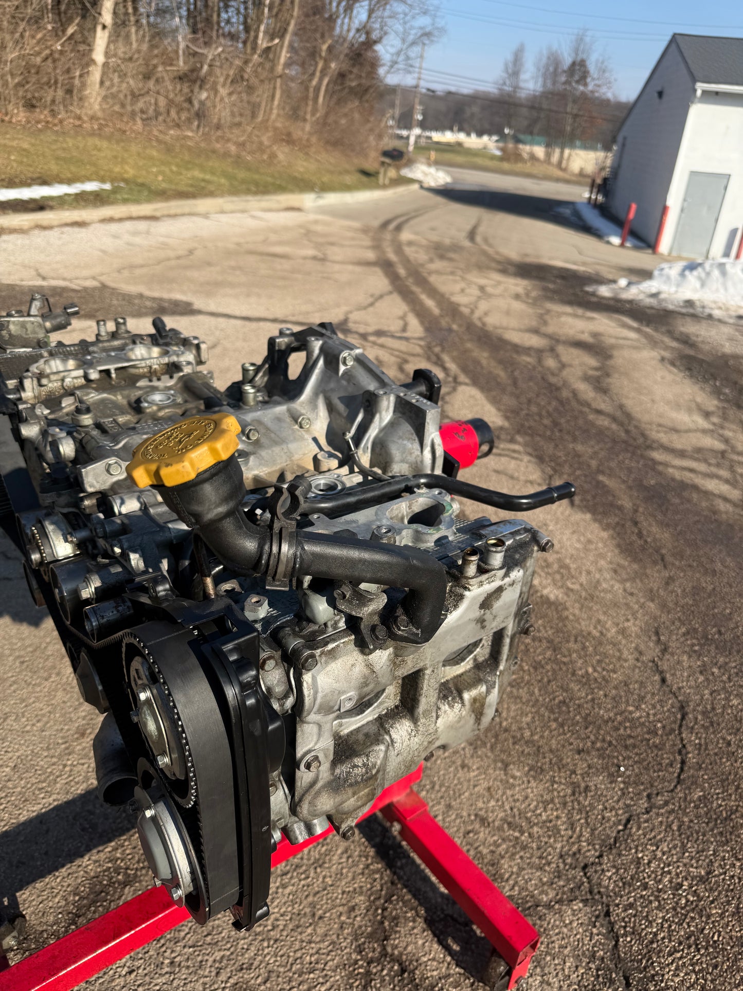 W25 EJ257 Subaru STi 2008 - 2021 dual avcs engine boxer motor longblock w/ arp head studs & oem head gaskets