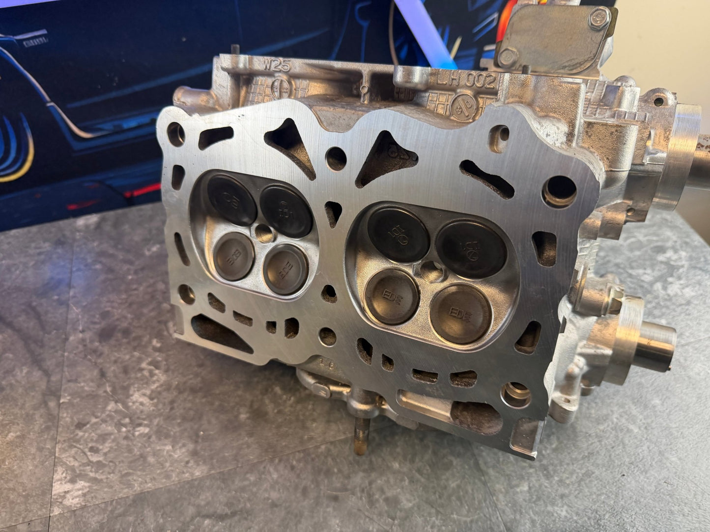 2008 - 2021 oem rebuilt Subaru STi cylinder heads w25 n25 ej257 DAVCS dual avcs