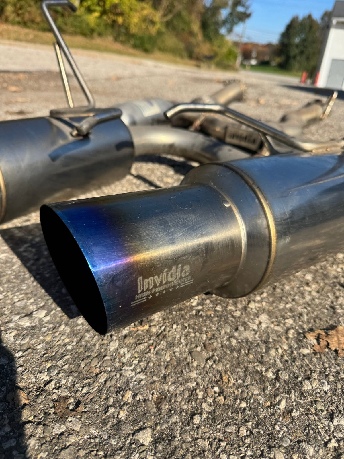 2011-2021 Subaru WRX STi Sedan Invidia Dual N1 Full Titanium Cat-Back Exhaust