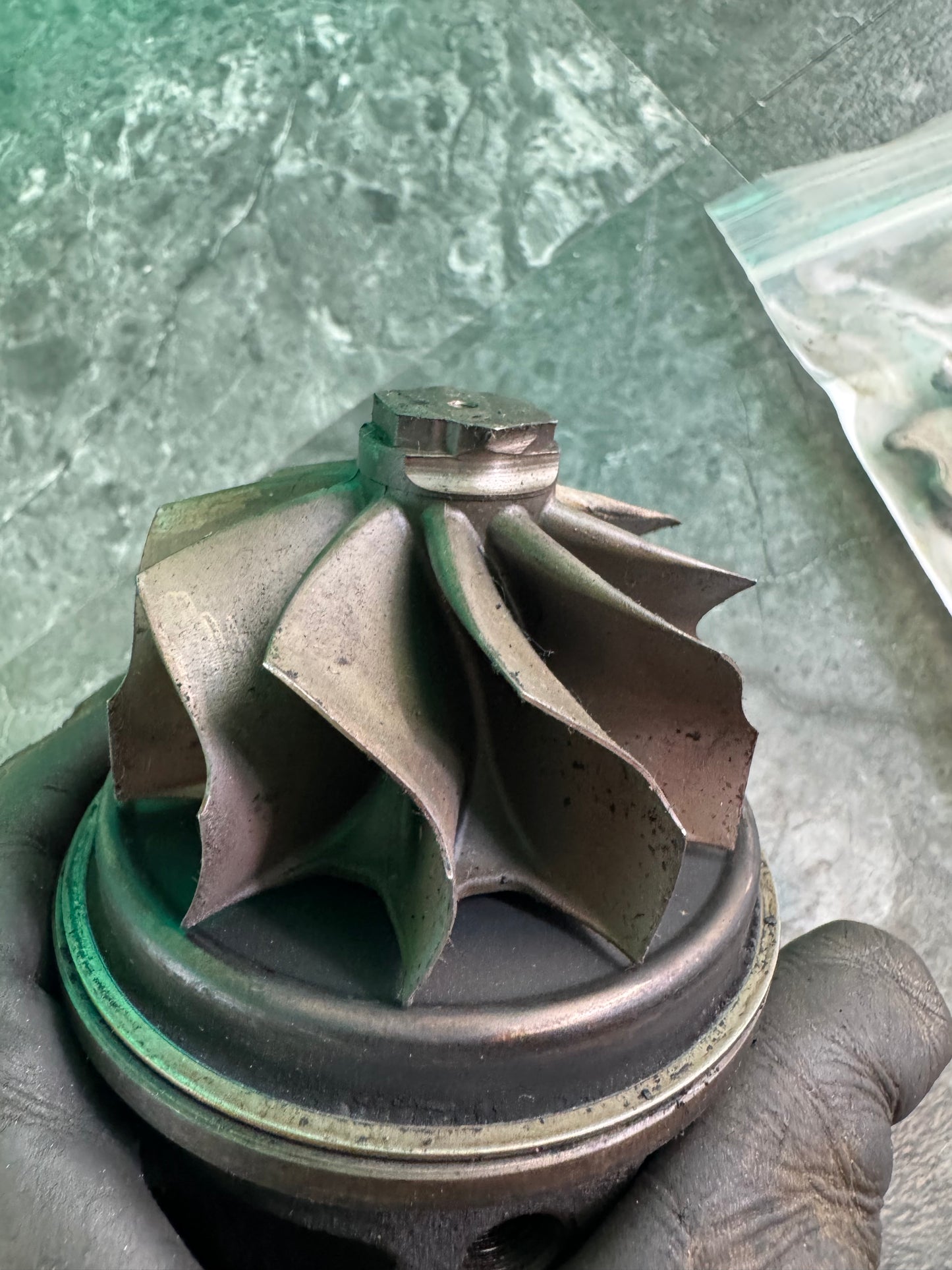 Garrett GTX 3076R Twin Scroll 1.01 Turbine Turbo Charger Assembly