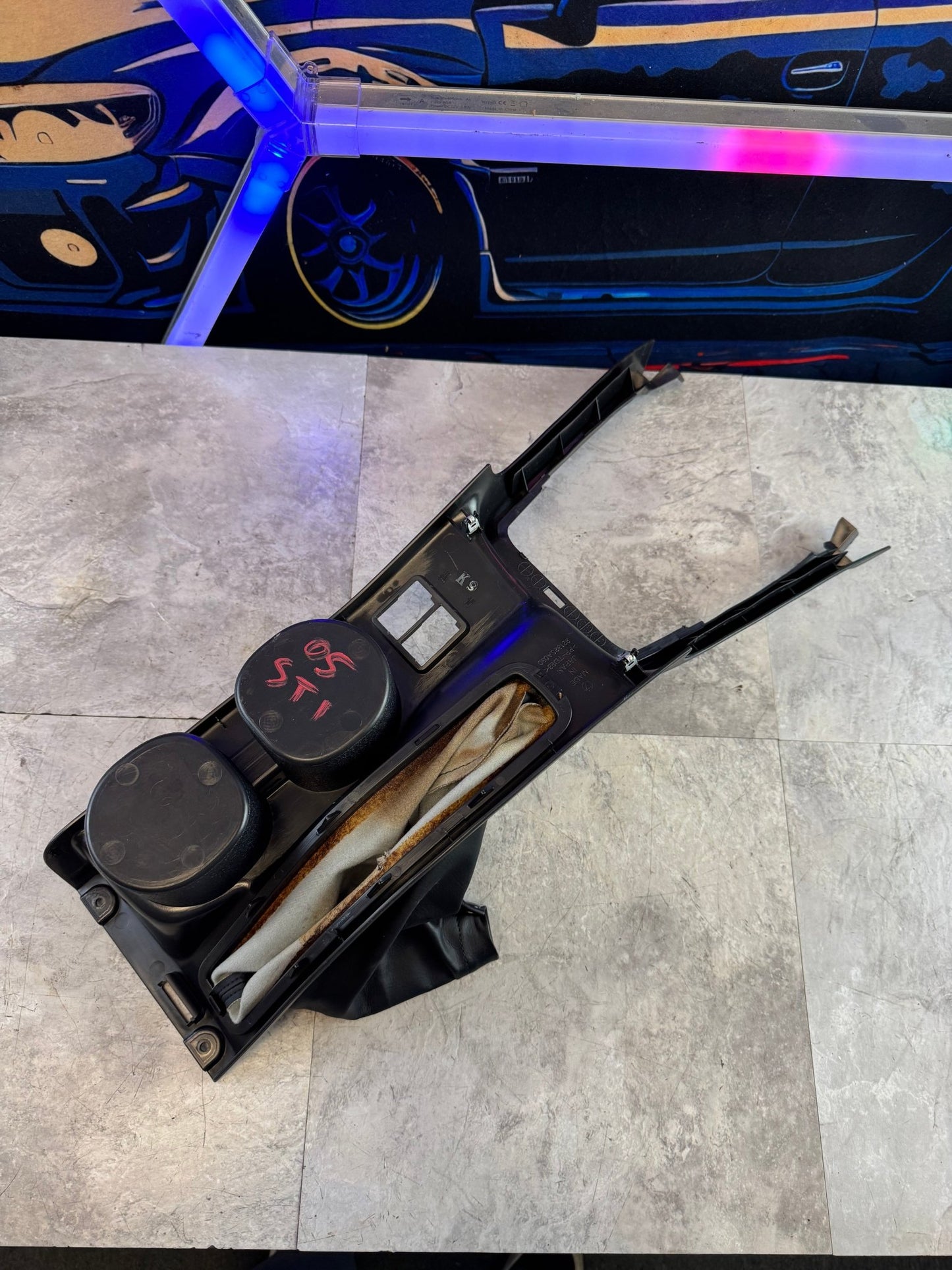 2004-2007 Subaru WRX STi Center Console E Brake Hand Brake Boot Trim Y1