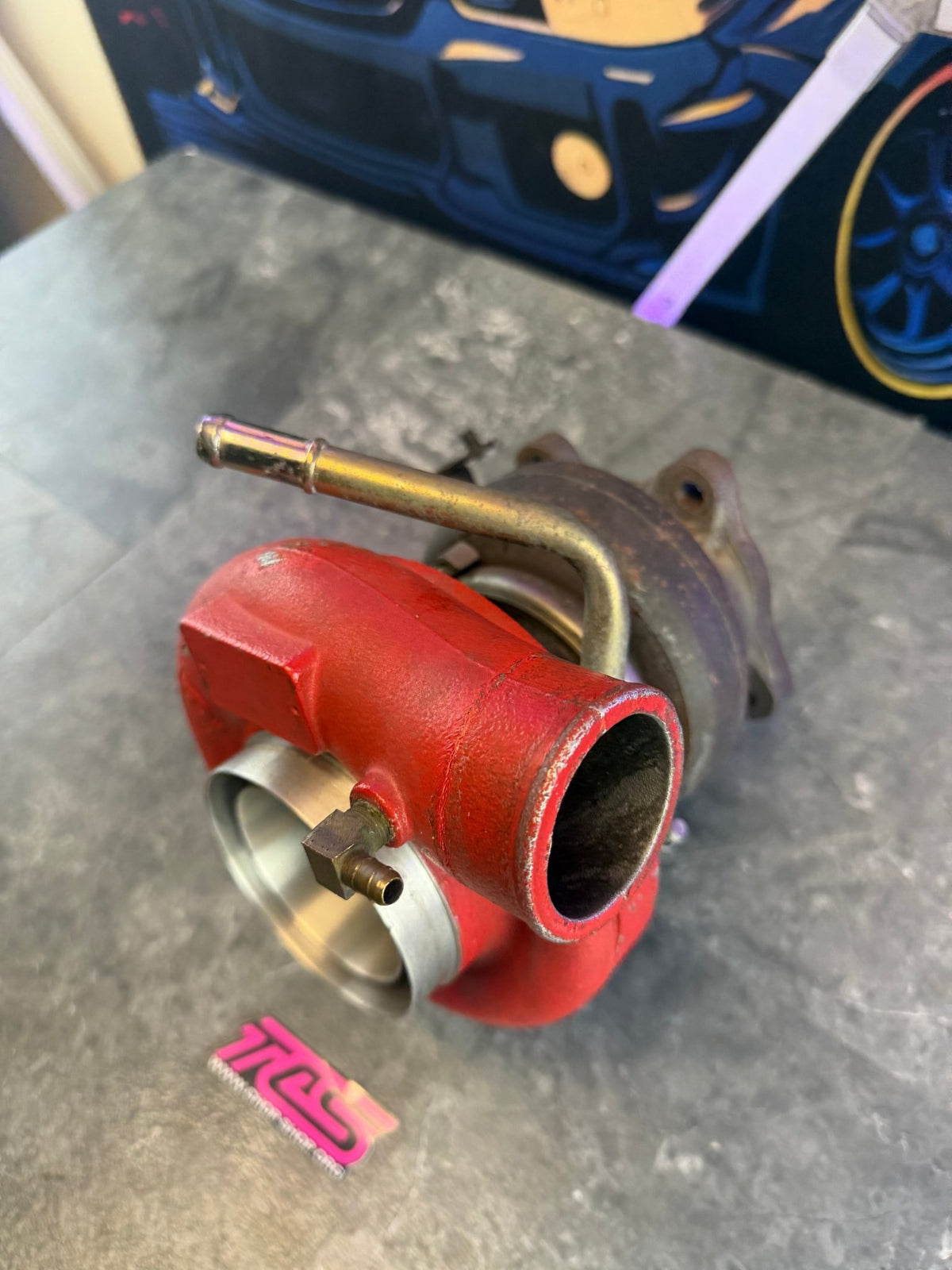 FP black “ stock location “ turbo SUBARU STi & wrx 500 + HP billet 84 HTZ 3.25” welded