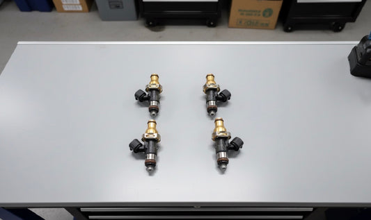 ID 2000 CC top feed injectors injector dynamics Subaru STi and wrx flex fuel e85