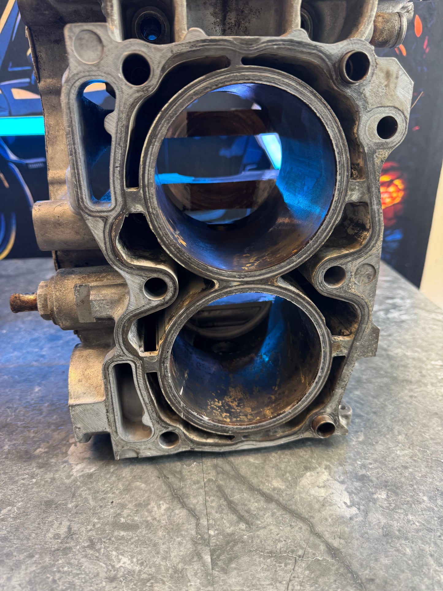 2004-2021 Subaru WRX & STi EJ255 EJ257 EJ 2.5L Engine Block Case Halves Short Block CORE Needs Work