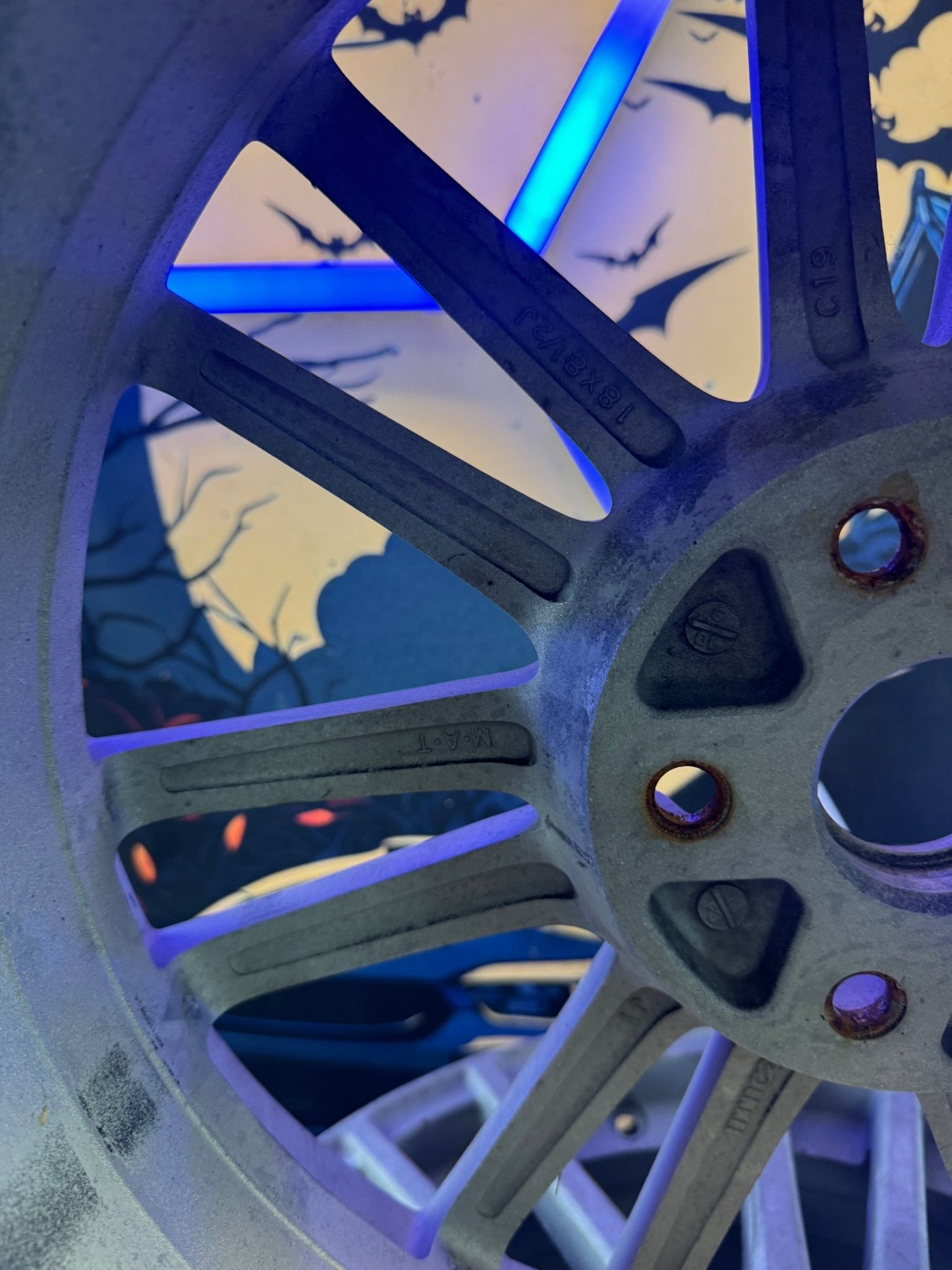 2012-2014 Subaru WRX STi OEM STi Enkei Wheels Rims No Tires Set Of 4