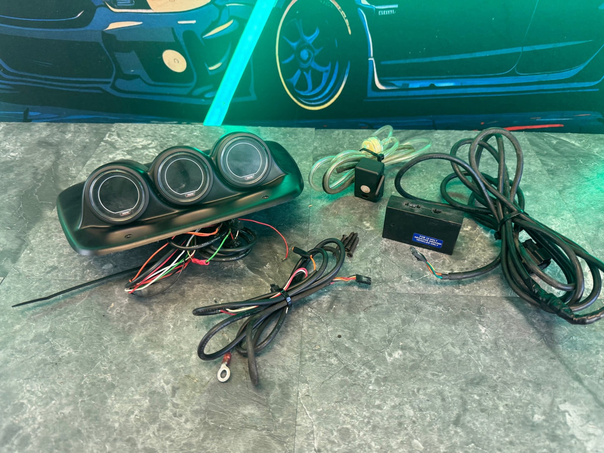 2002-2007 Subaru WRX STi ProSport Boost AFR Volt Gauge Combo Set With Gauge Pod