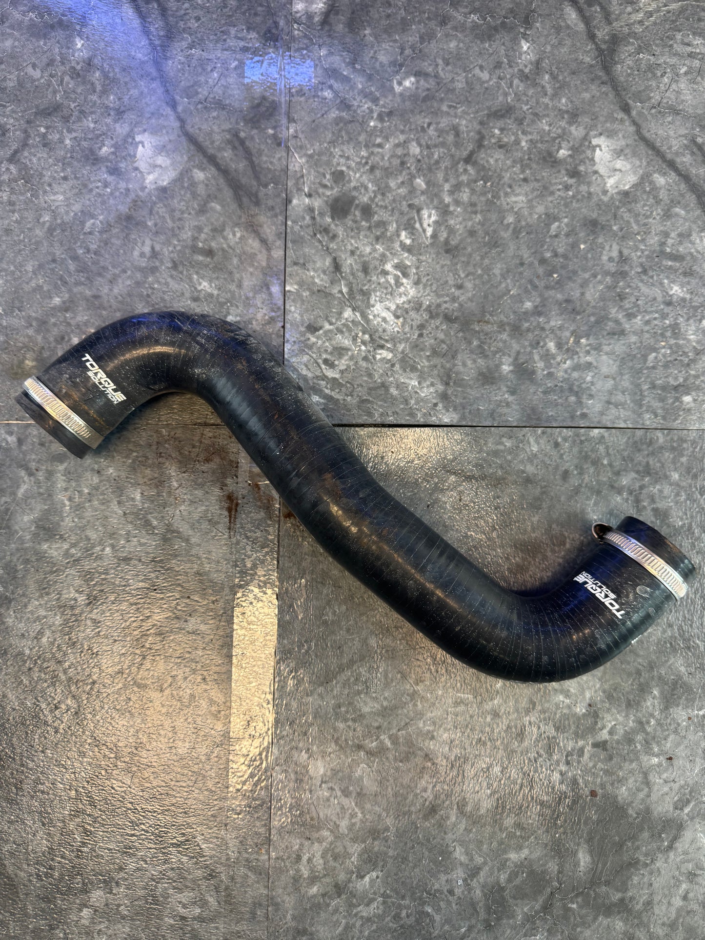 2008-2021 Subaru WRX STi Torque Solution Silicone Upper And Lower Radiator Hoses Black